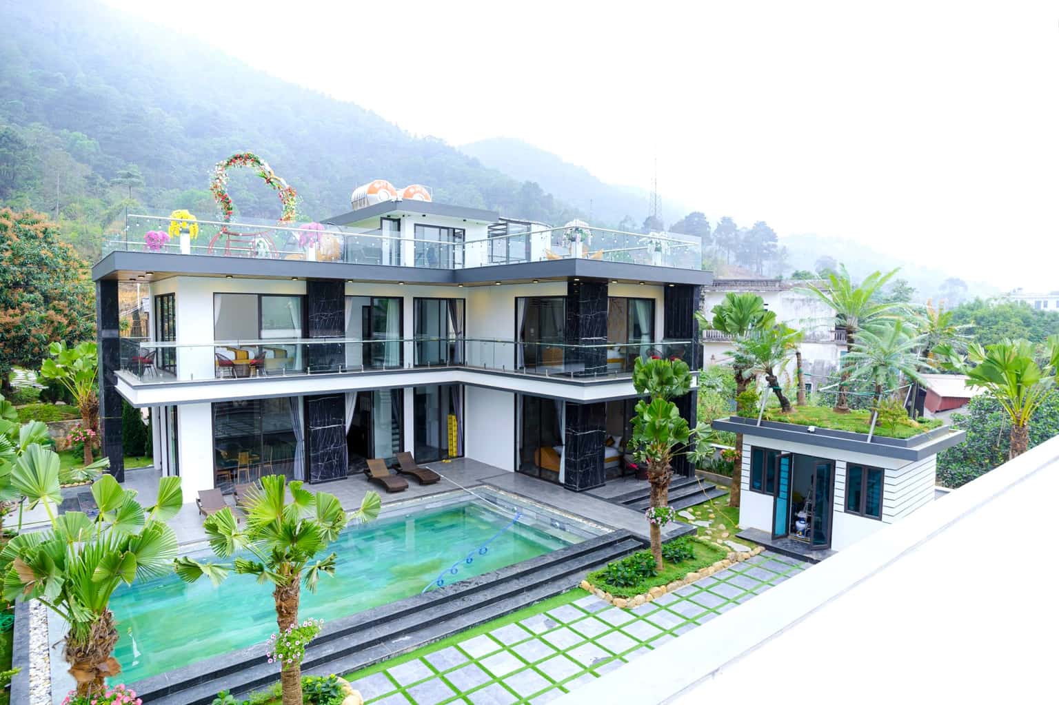 位于Sóc Sơn Đồng Đò湖的A区（Đào Hoa Viên） — 照片 10