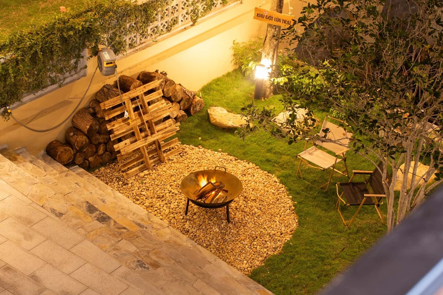 Campfire area