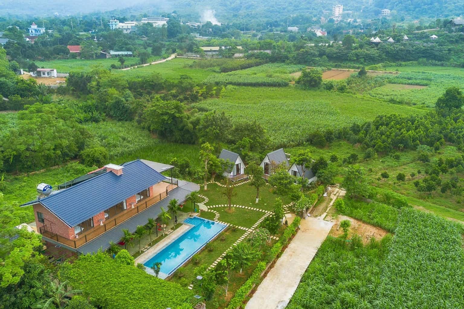 位于 Vân Hòa、Ba Vì 的 Hương Cỏ Villa — 照片 1