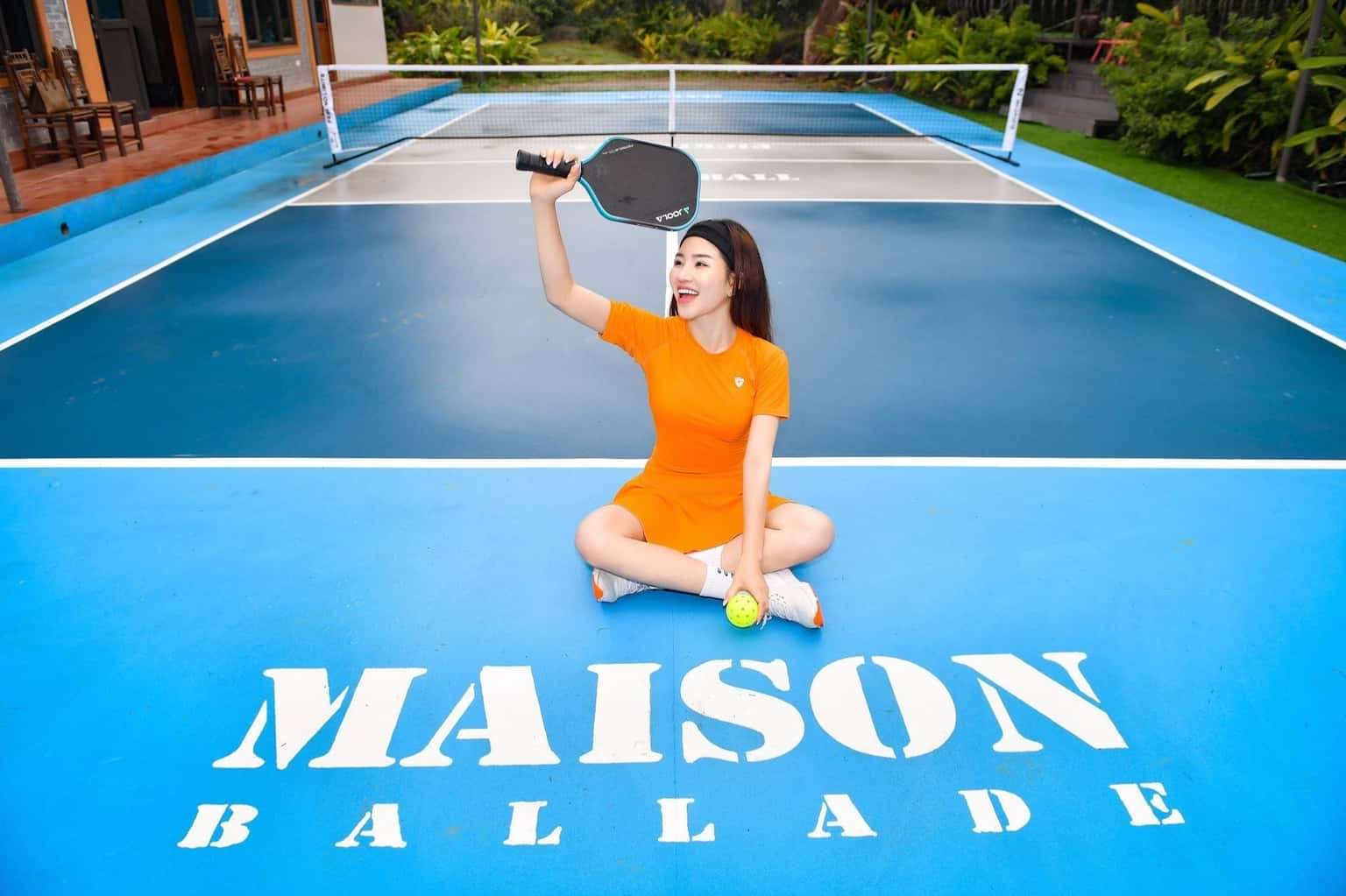 Pickleball court