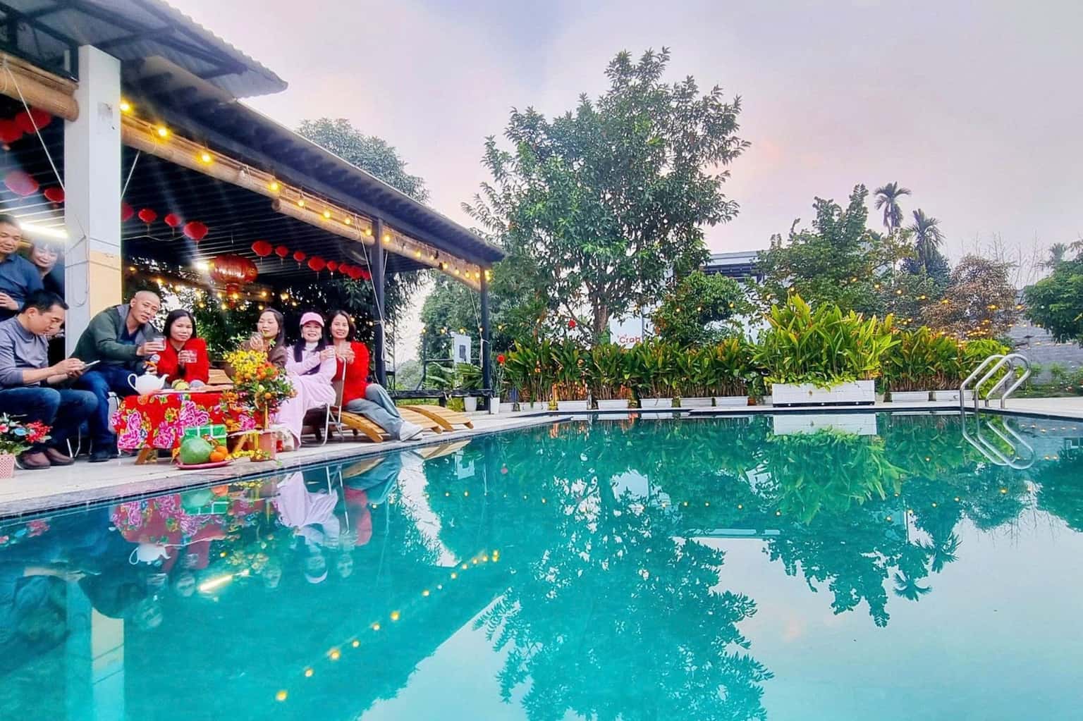 Nhà Mộc（Crab House）位于 Lương Sơn、Hòa Bình — 照片 20