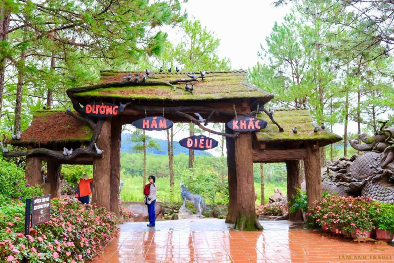 Đường hầm điêu khắc Đà Lạt — ảnh 3