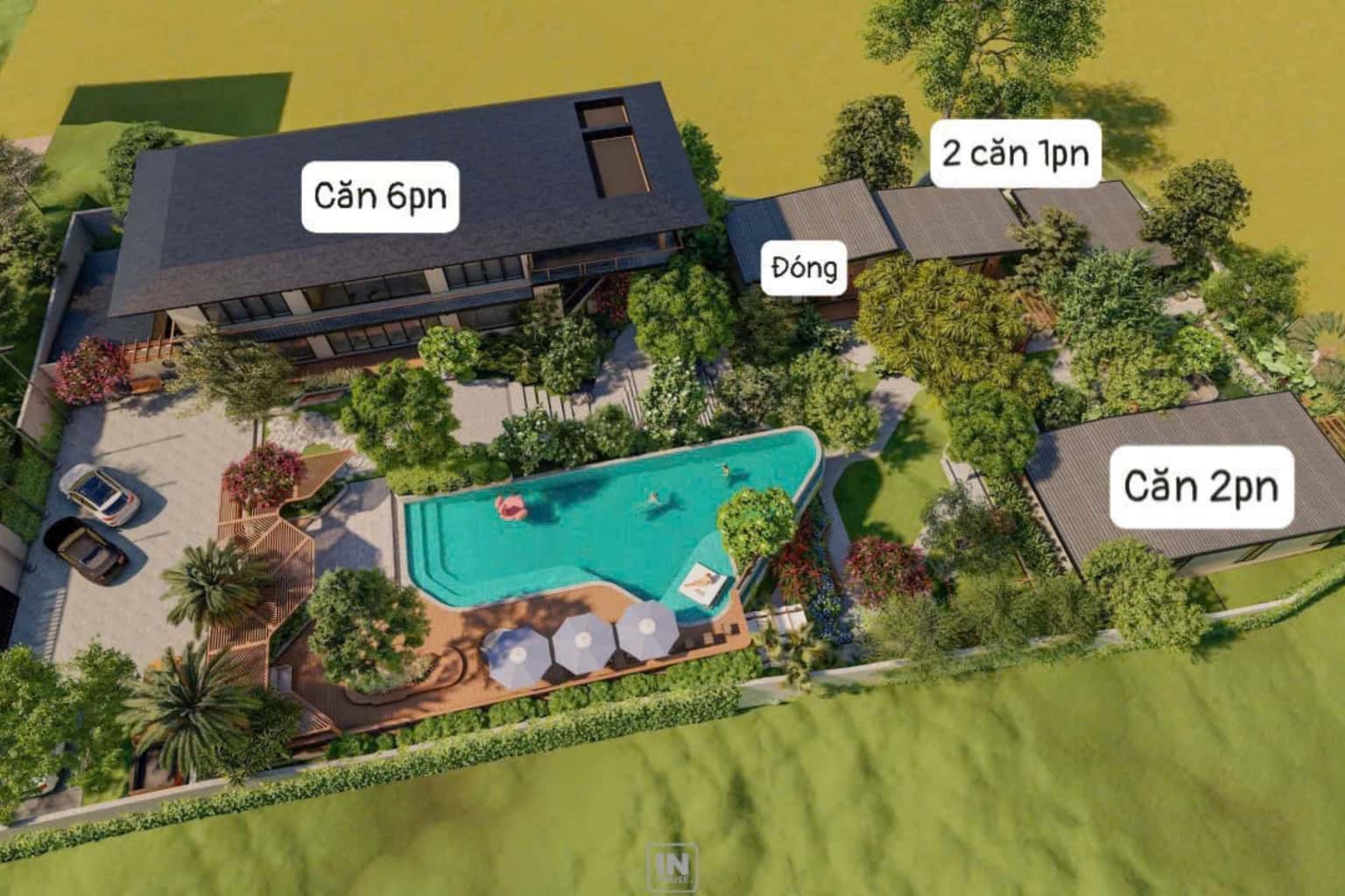 Lahaya Bungalow View Hồ tại Lương Sơn, Hòa Bình — ảnh 2