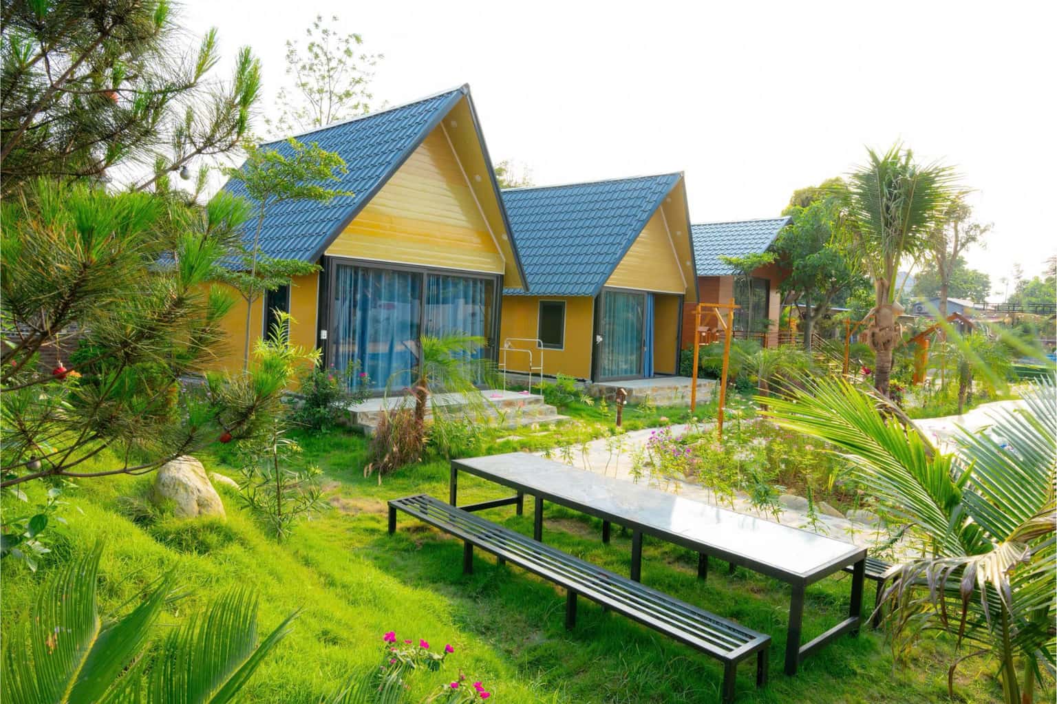 Khu BBQ ngoài trời chung