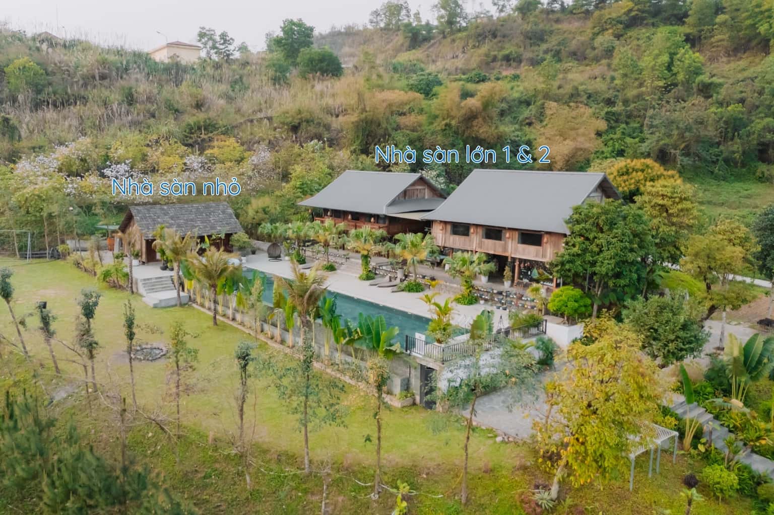 Nhà Sàn Lớn（Thung Mây Resort），位于Vân Hòa, Ba Vì — 照片 1