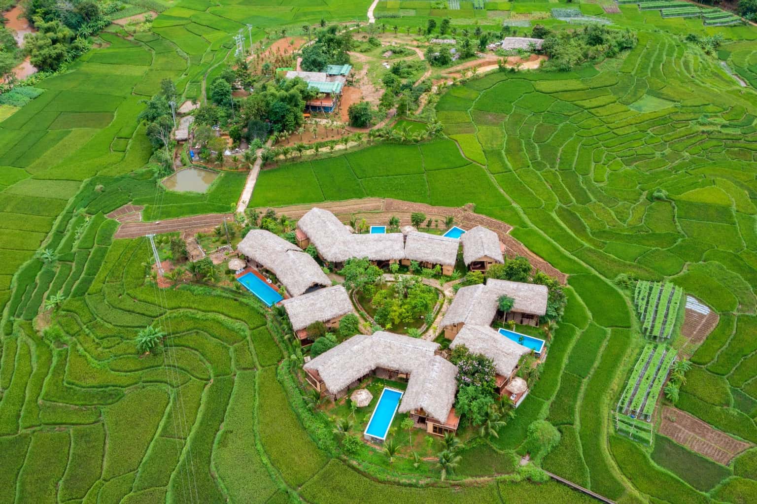 Family Room (Mai Châu Onsen Retreat) tại Hòa Bình — ảnh 9