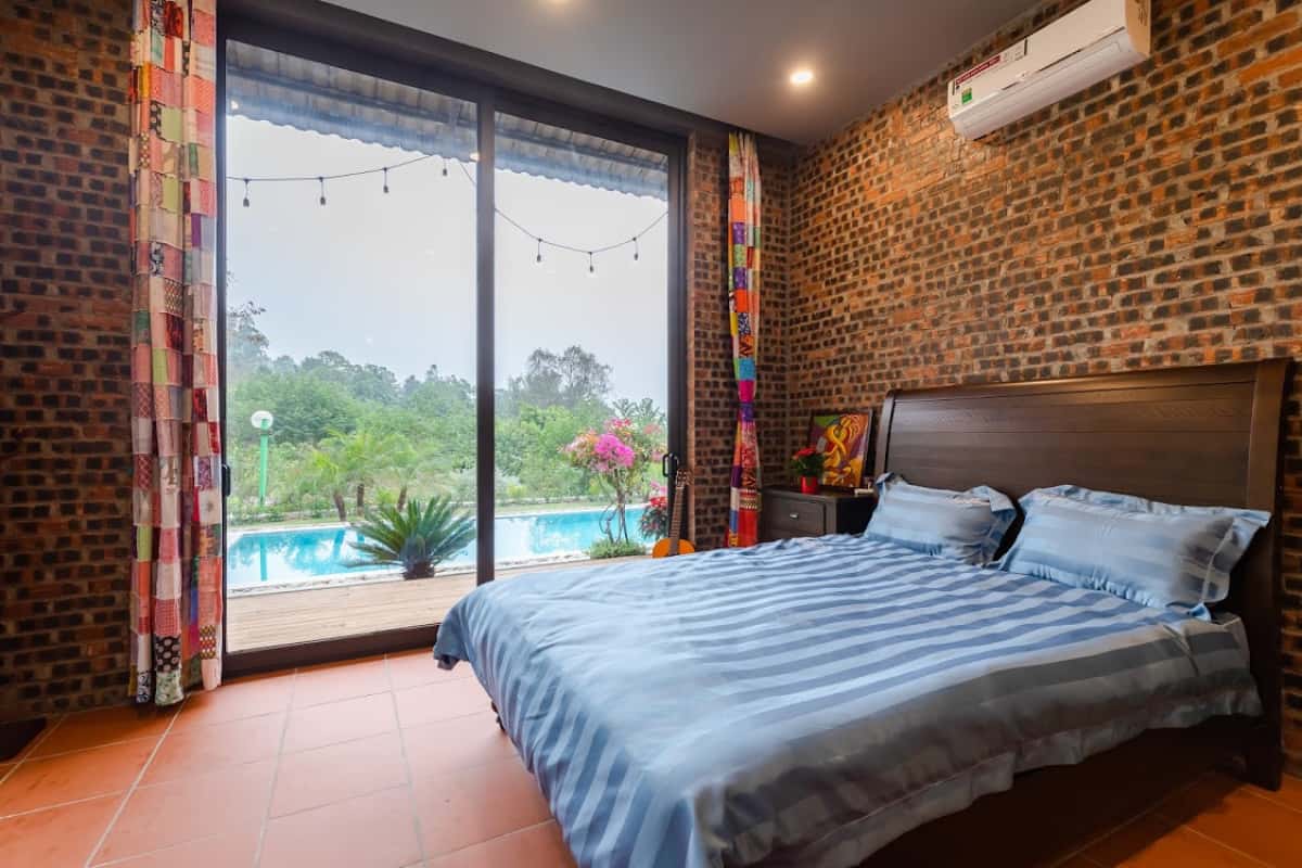 phong ngu brick-house homestay tam dao vinh phuc