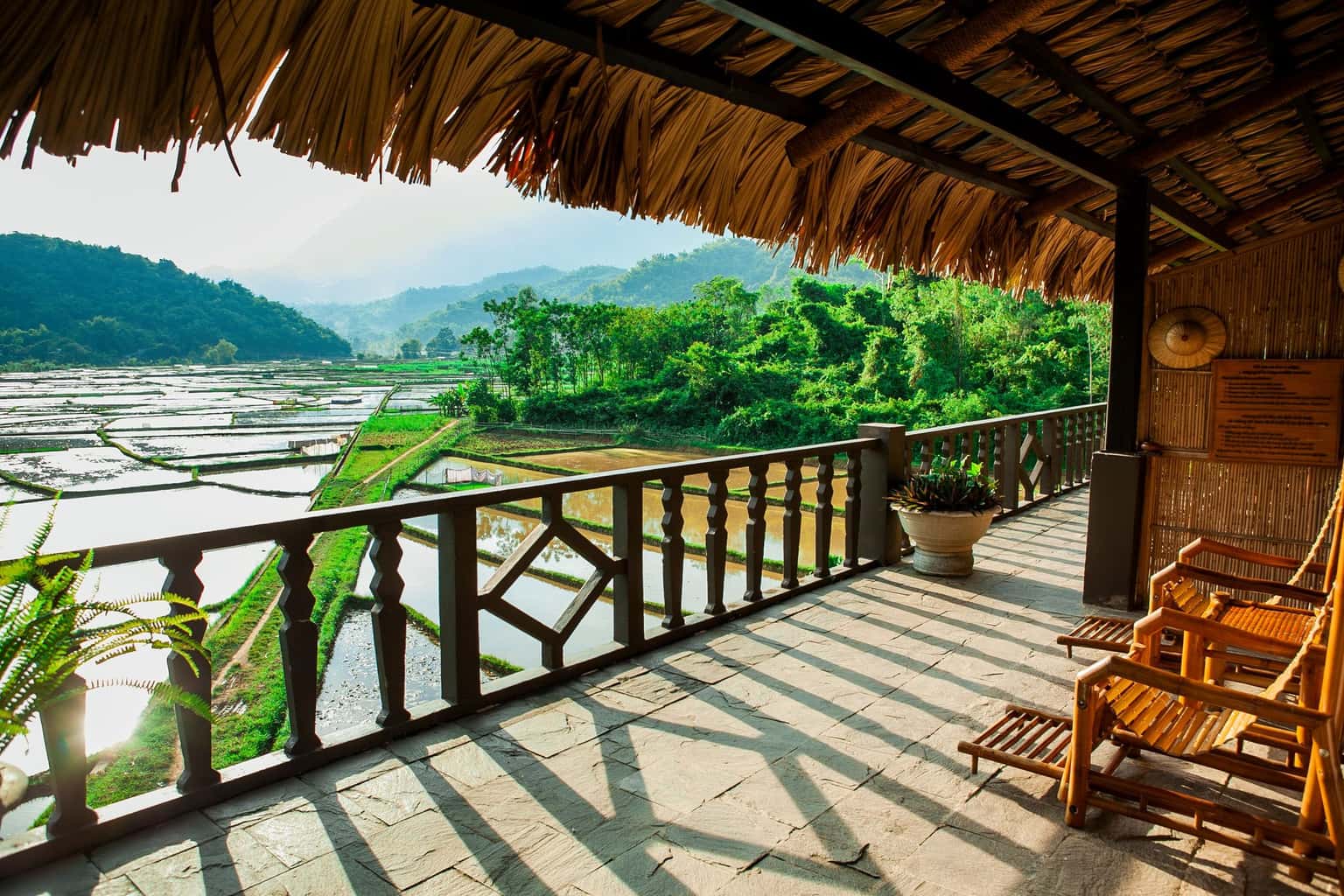 Phòng Deluxe 40 m2, Mai Chau Ecolodge — ảnh 18