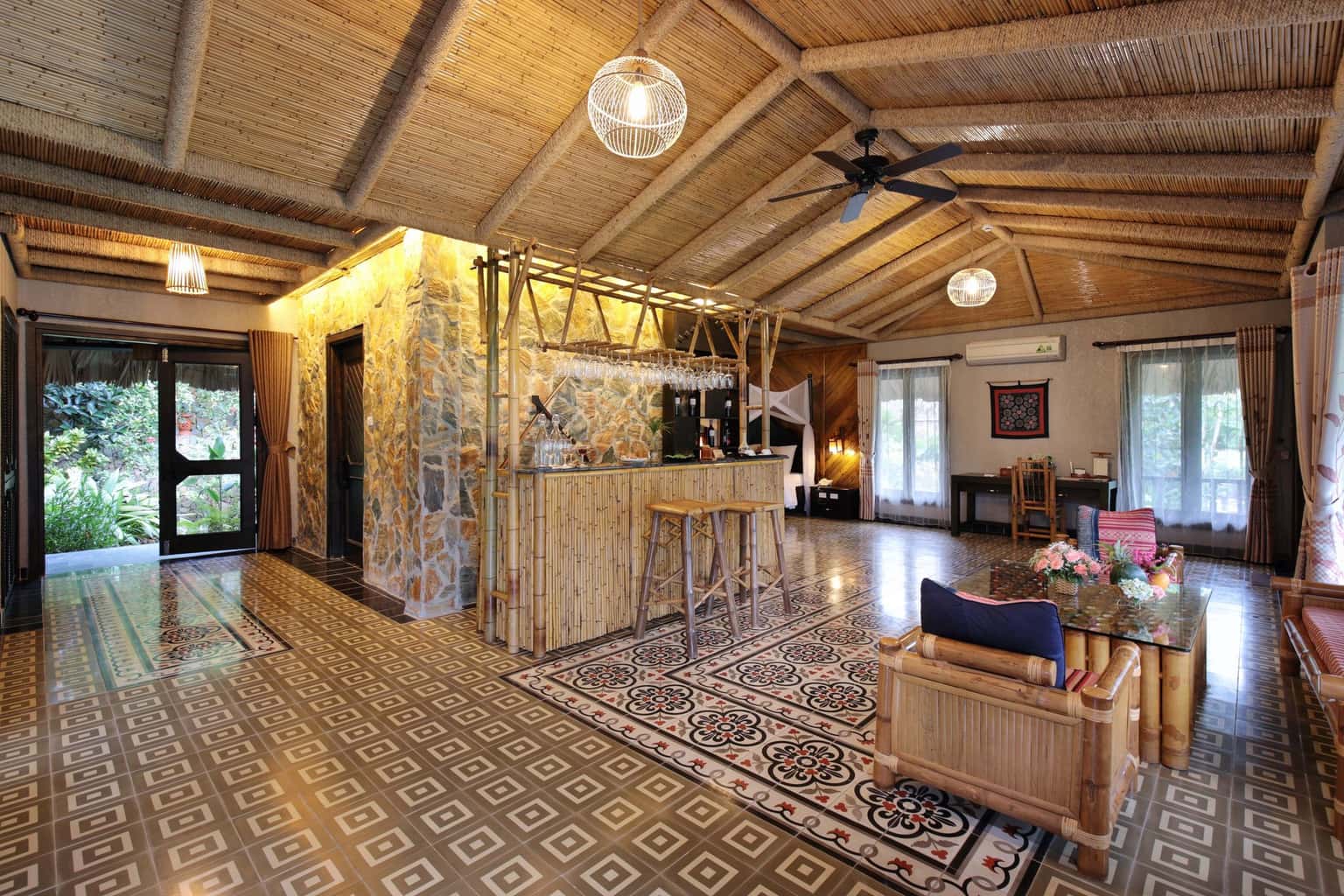 Phòng President 80 m2, Mai Chau Ecolodge — ảnh 4