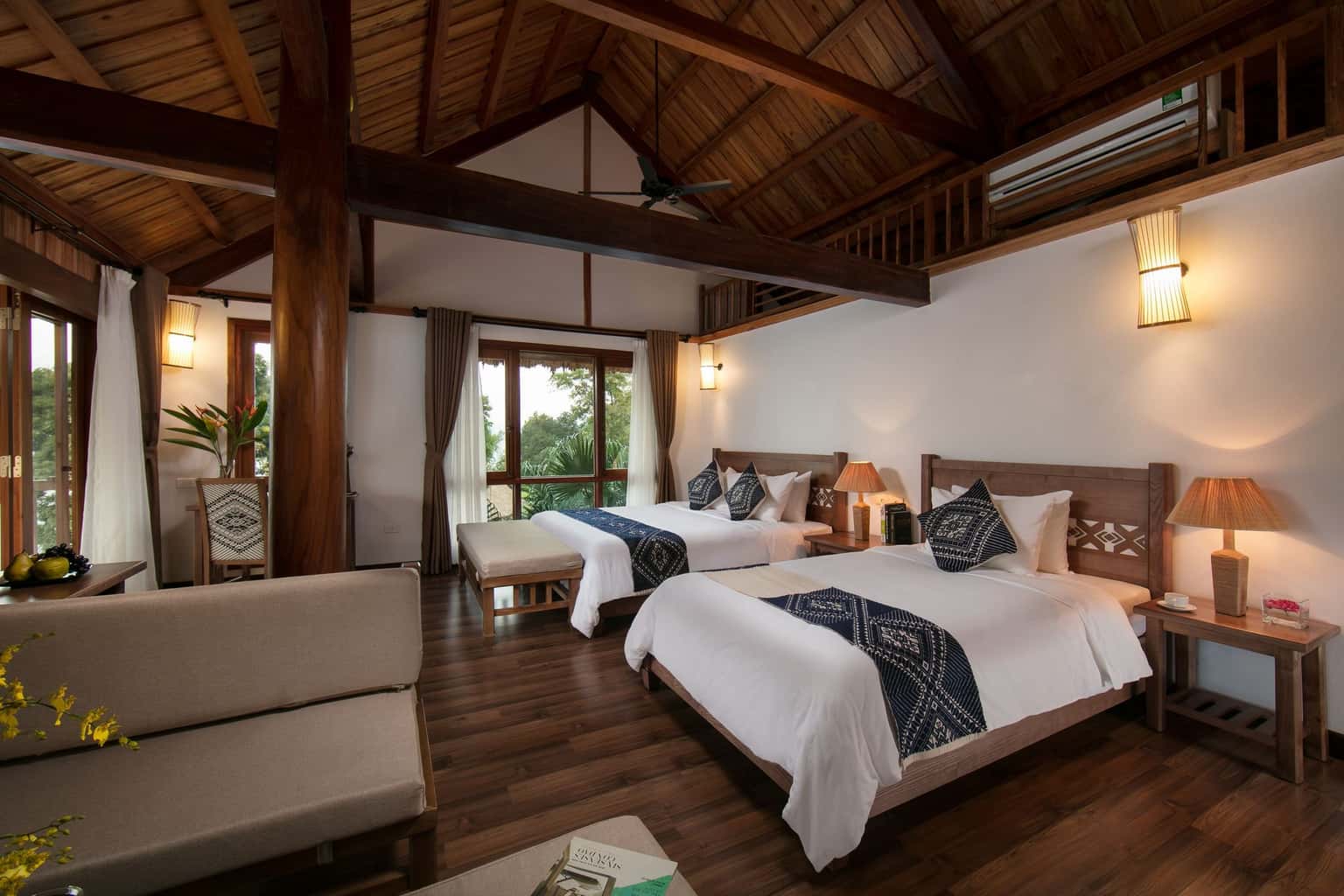 Phòng Family Suite 65 m2 (Mai Chau Hideaway), Hòa Bình — ảnh 26