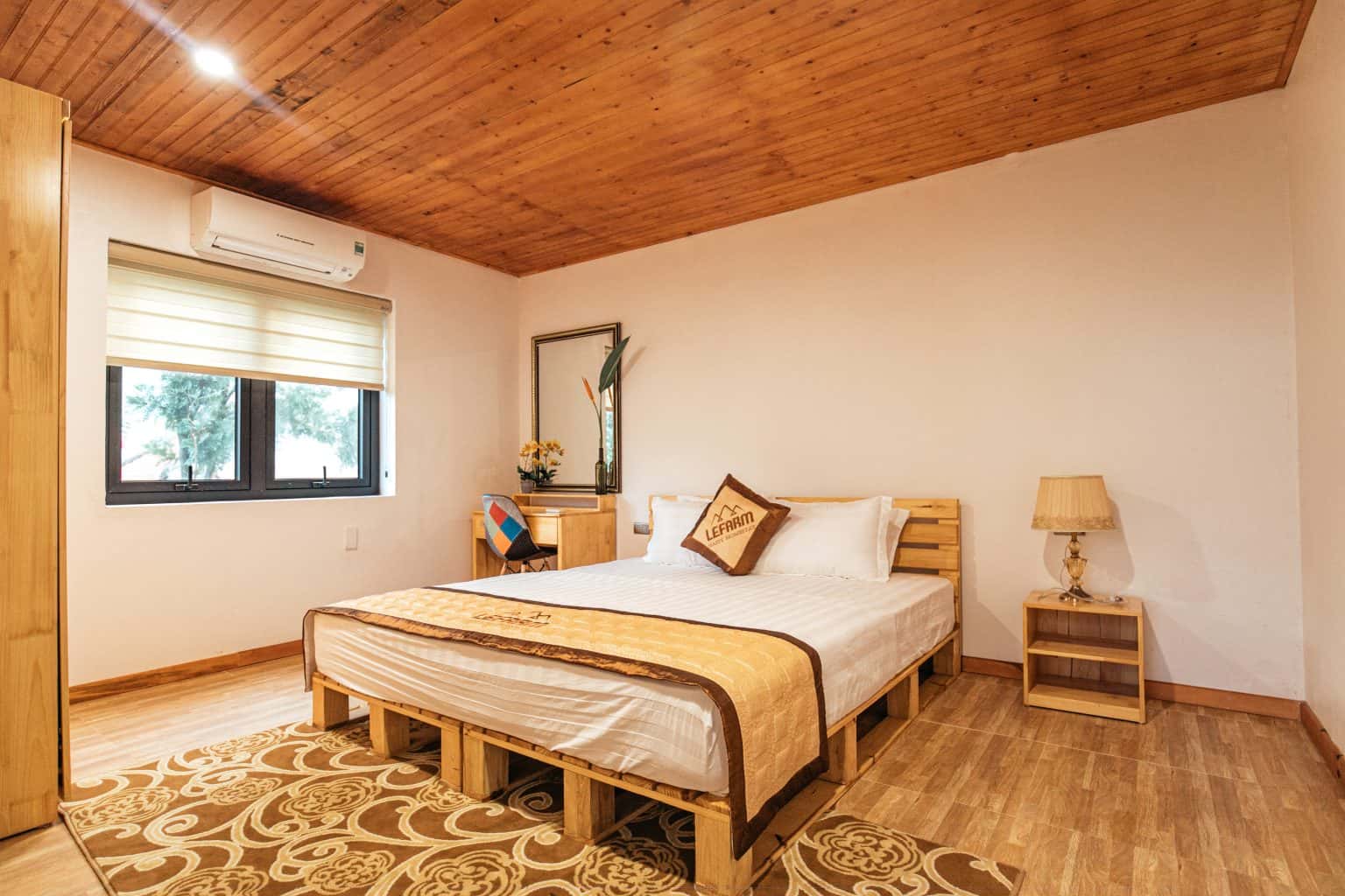 phong ngu villa 2 le farm homestay ba vi ha noi 