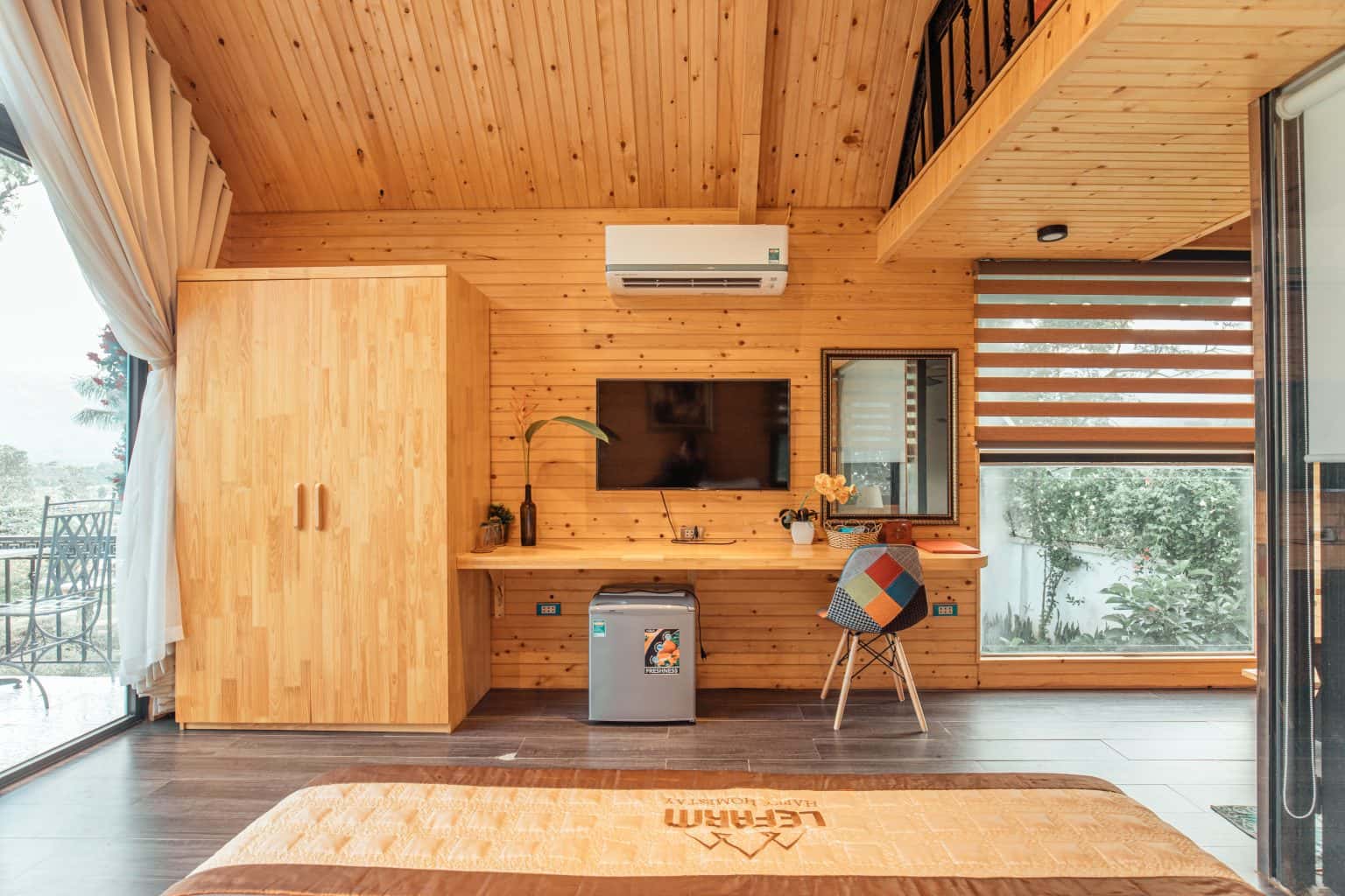 noi that bungalow le farm homestay ba vi ha noi 