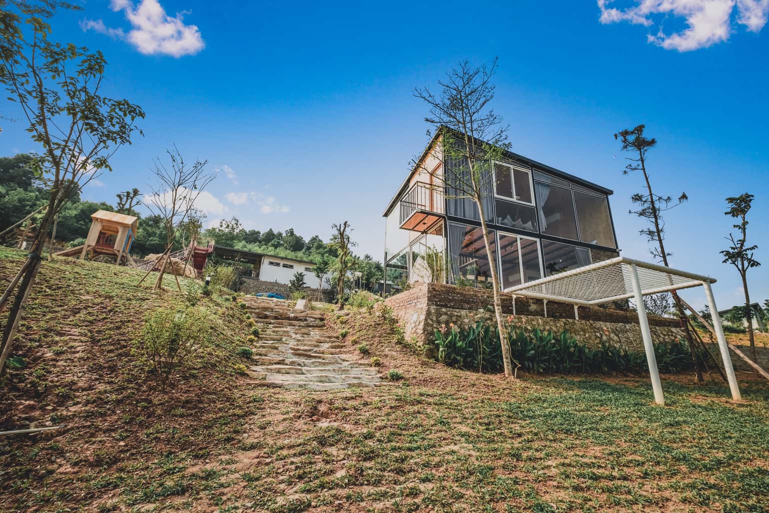 khuon vien flora villa de montana homestay ba vi ha noi 