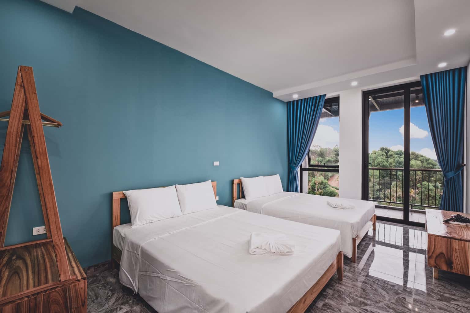phong ngu flamenco villa de montana homestay ba vi ha noi 