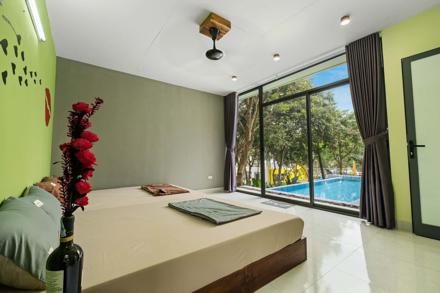 phong ngu den may trang gieng homestay hoa binh 