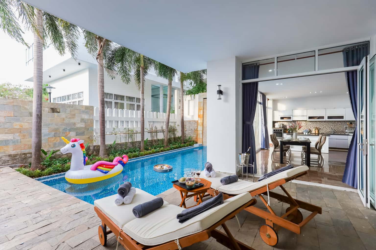 Palm Villa 32海景别墅，Trần Phú 6/6A号，Vũng Tàu — 照片 8