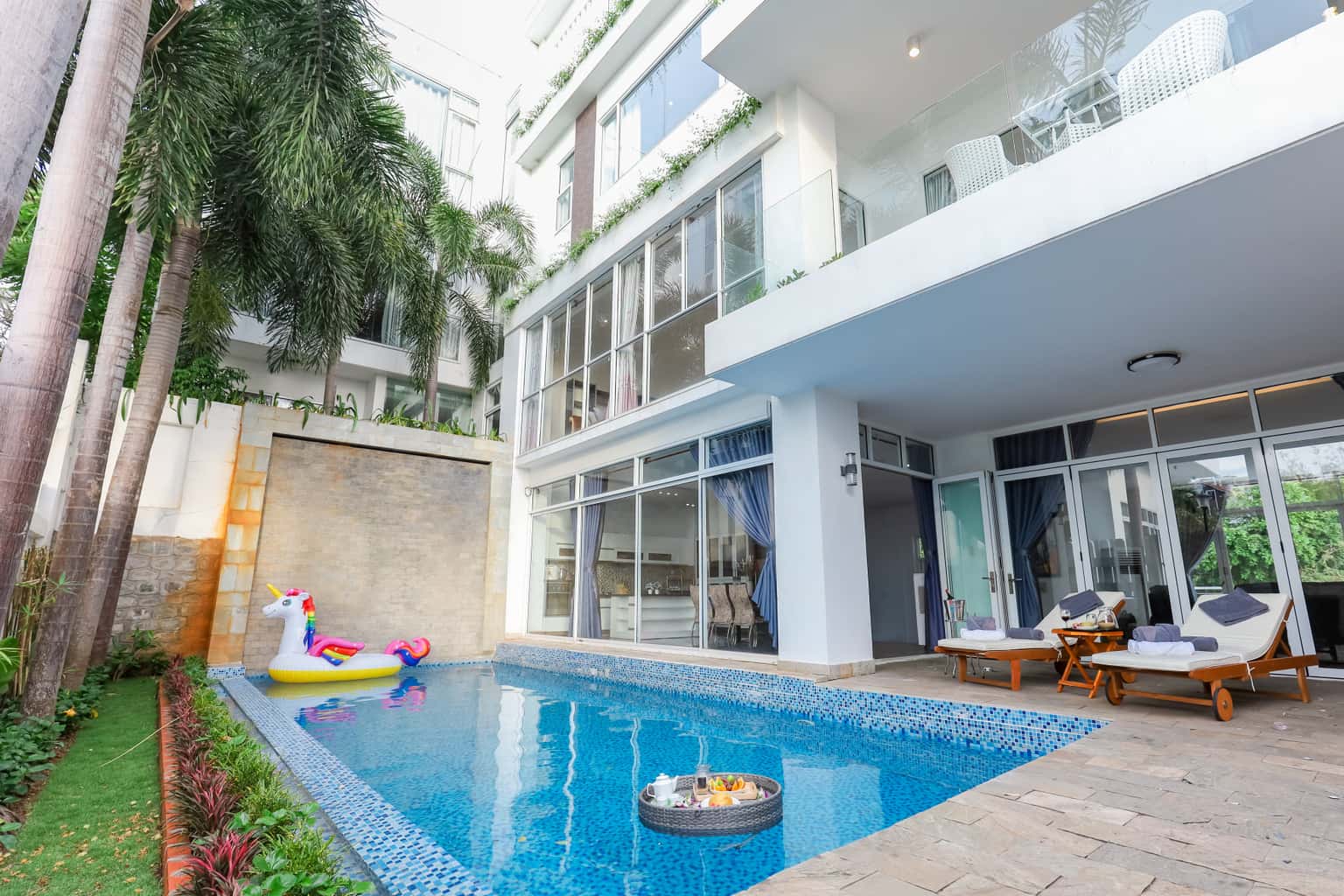 Palm Villa 32海景别墅，Trần Phú 6/6A号，Vũng Tàu — 照片 1