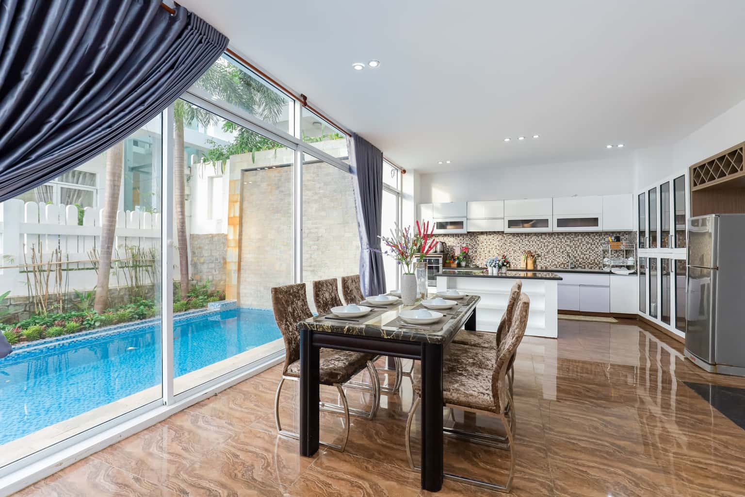Palm Villa 32海景别墅，Trần Phú 6/6A号，Vũng Tàu — 照片 12