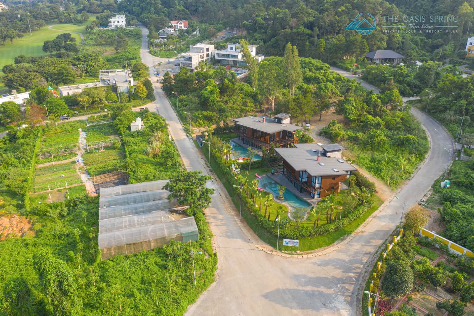 khuon vien oasis spring villa tam dao