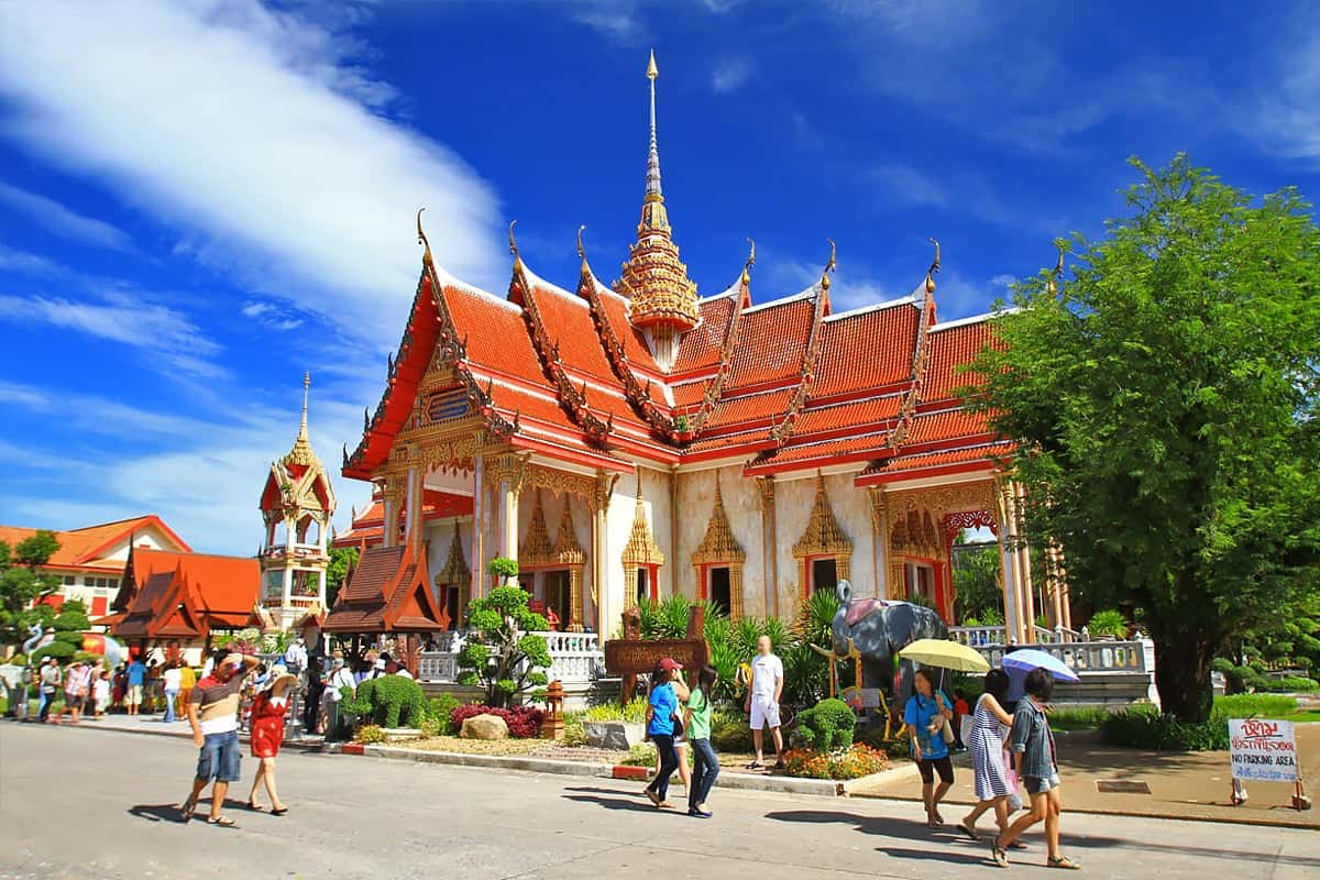 justfly wat chalong phuket thailand