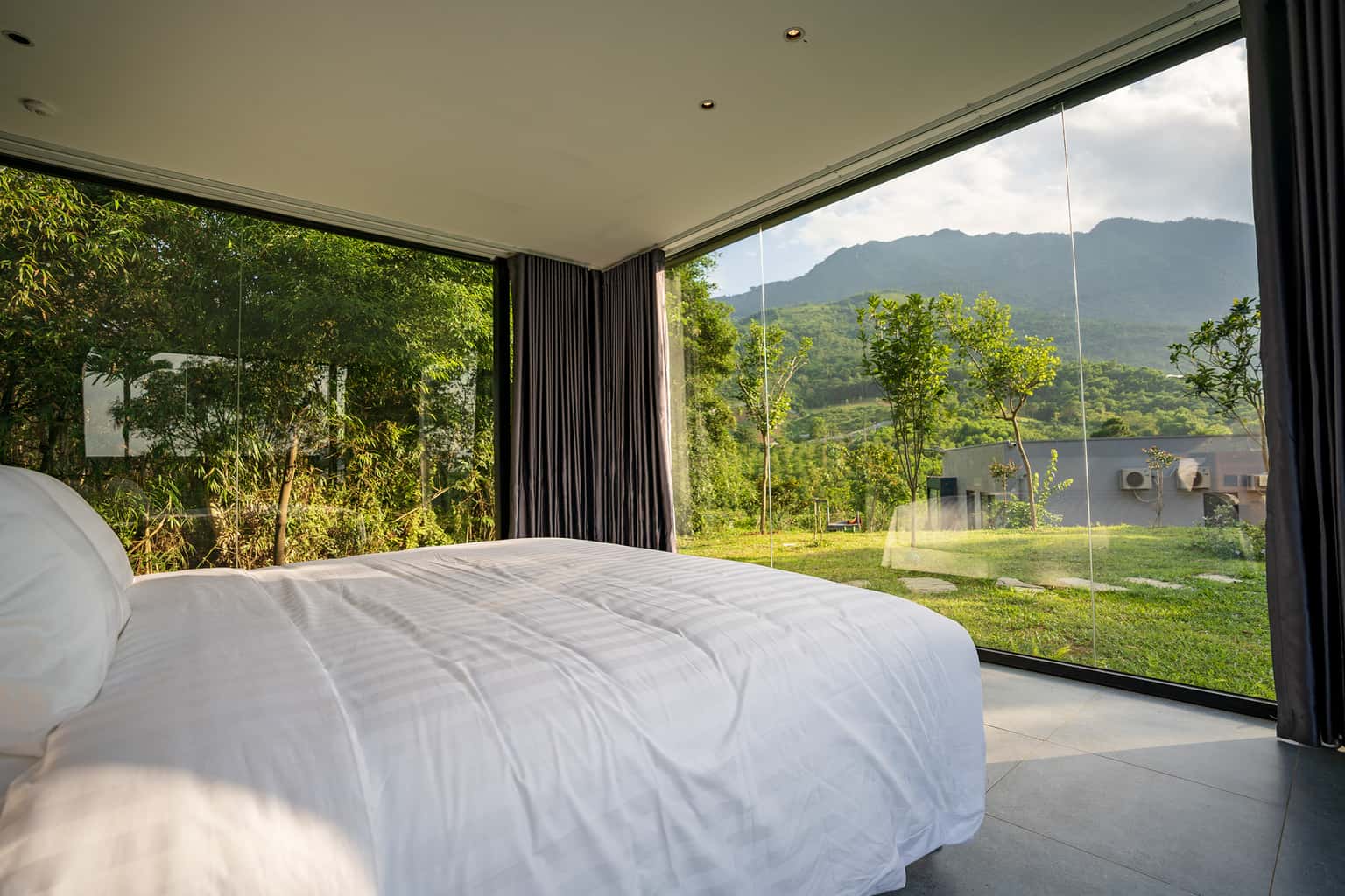 justfly hilltop bungalow quin hill thach that ha noi
