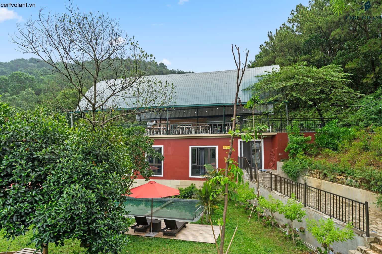 justfly cerf volant red house soc son