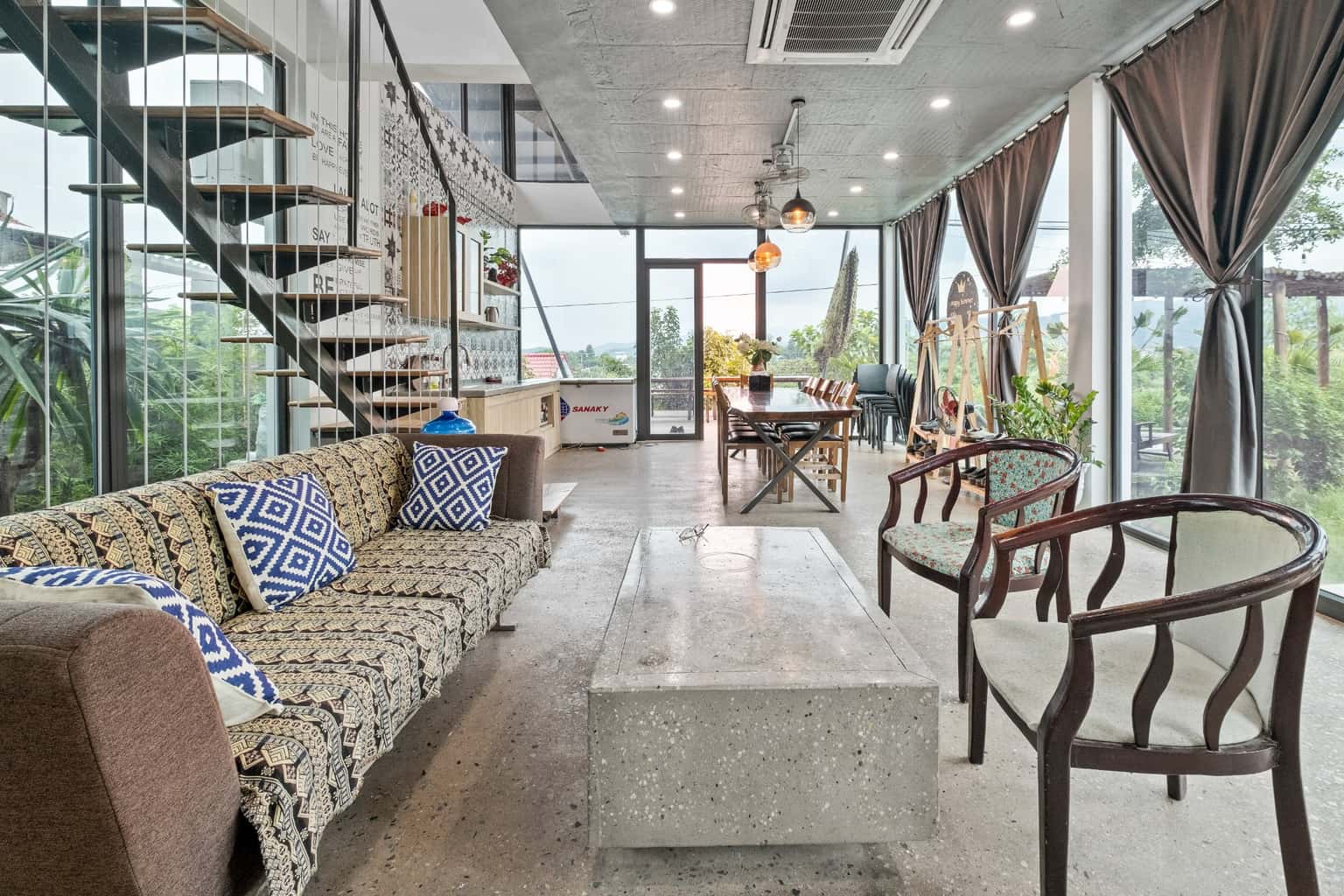 villa nang green filed ba vi