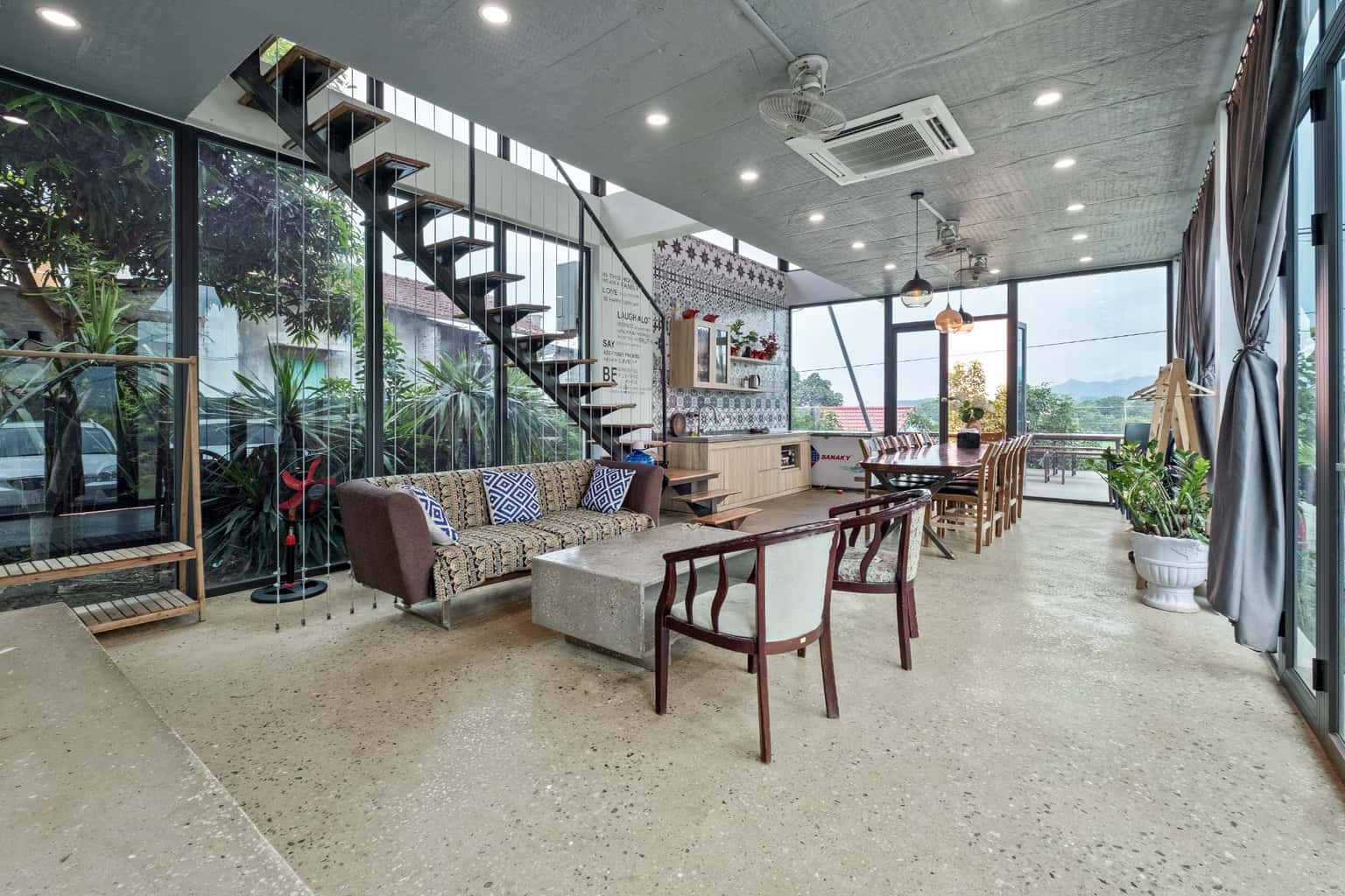 villa nang green filed ba vi