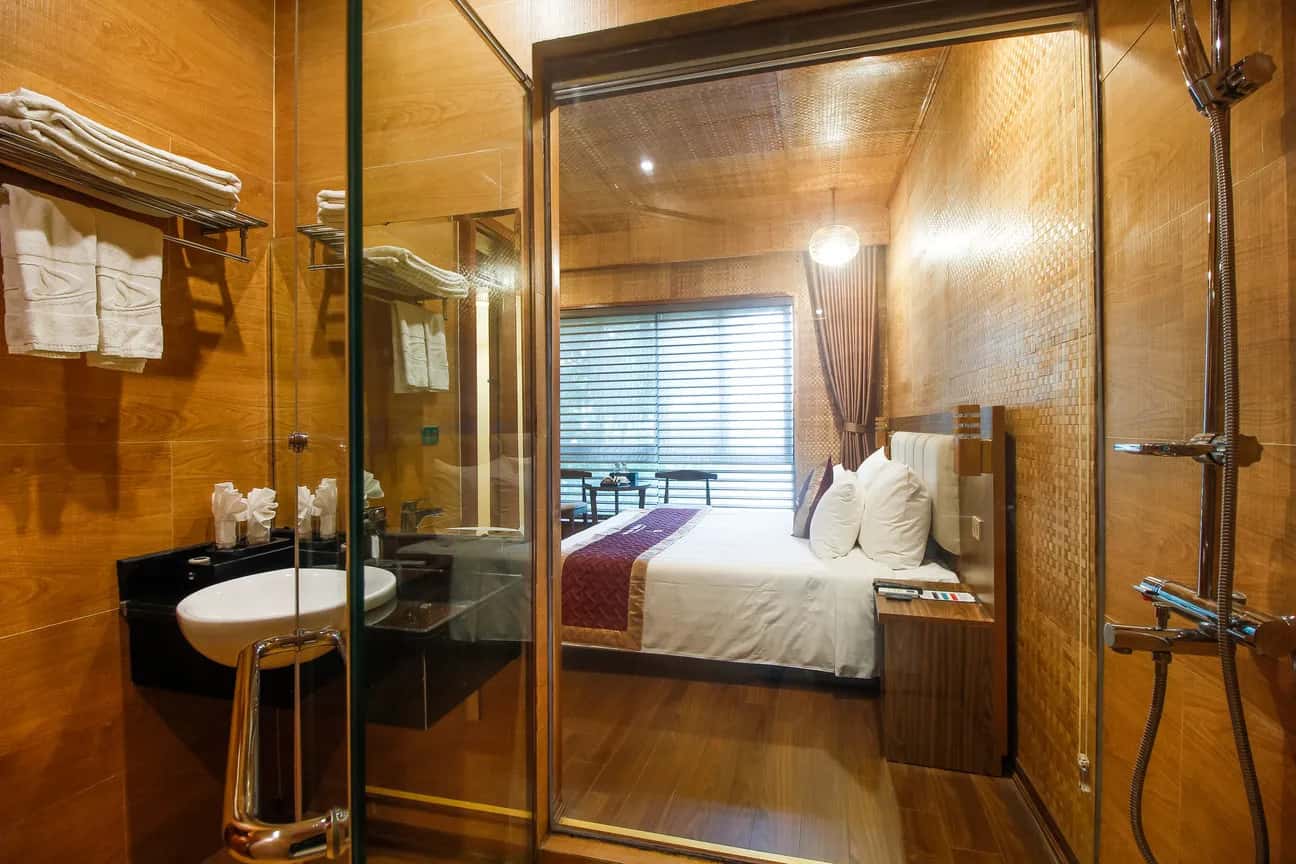 justfly thung nham resort phong deluxe double ninh binh