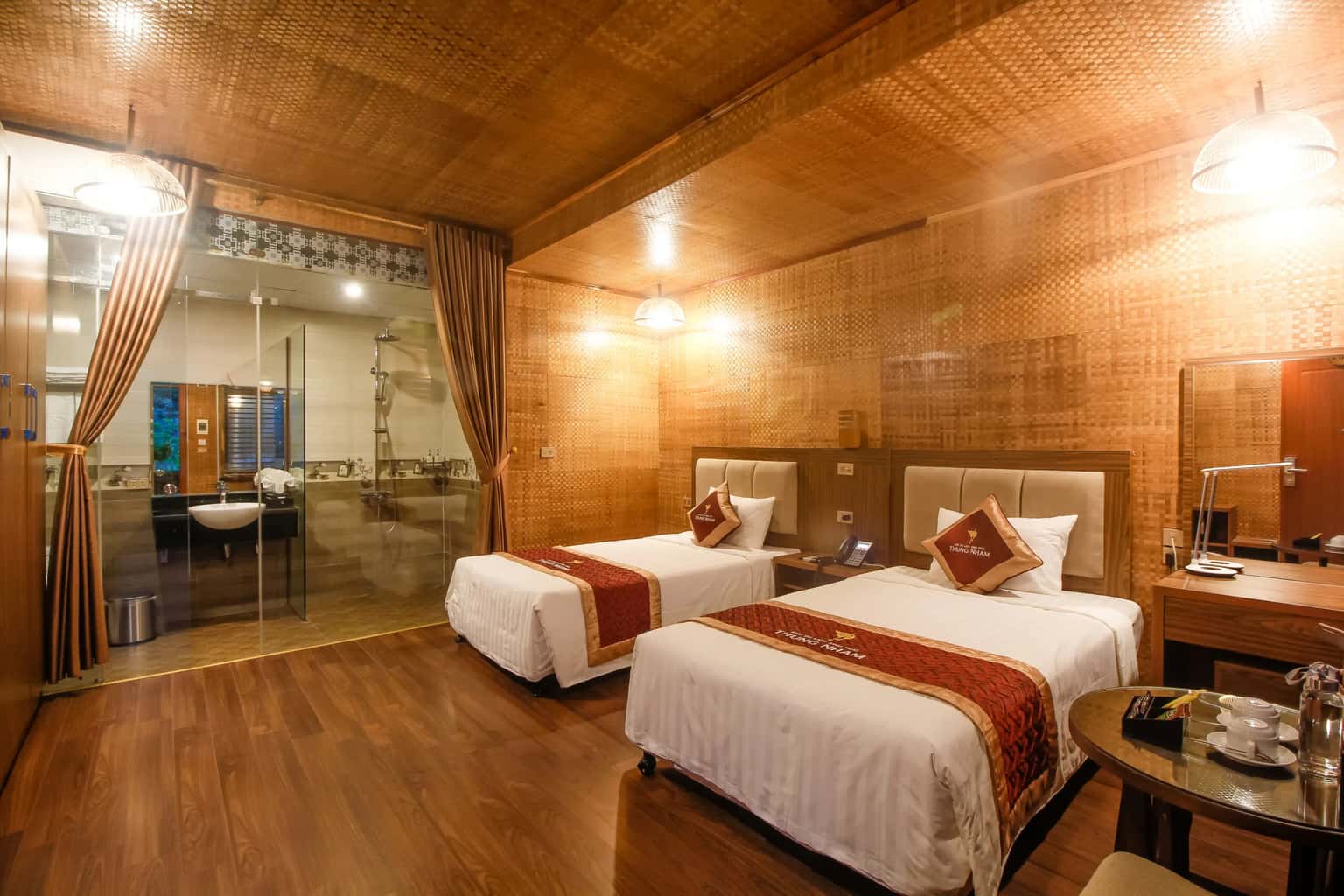 justfly thung nham resort phong deluxe twin ninh binh 