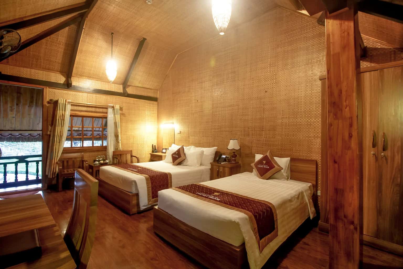 justfly thung nham resort phong grand deluxe triple ninh binh