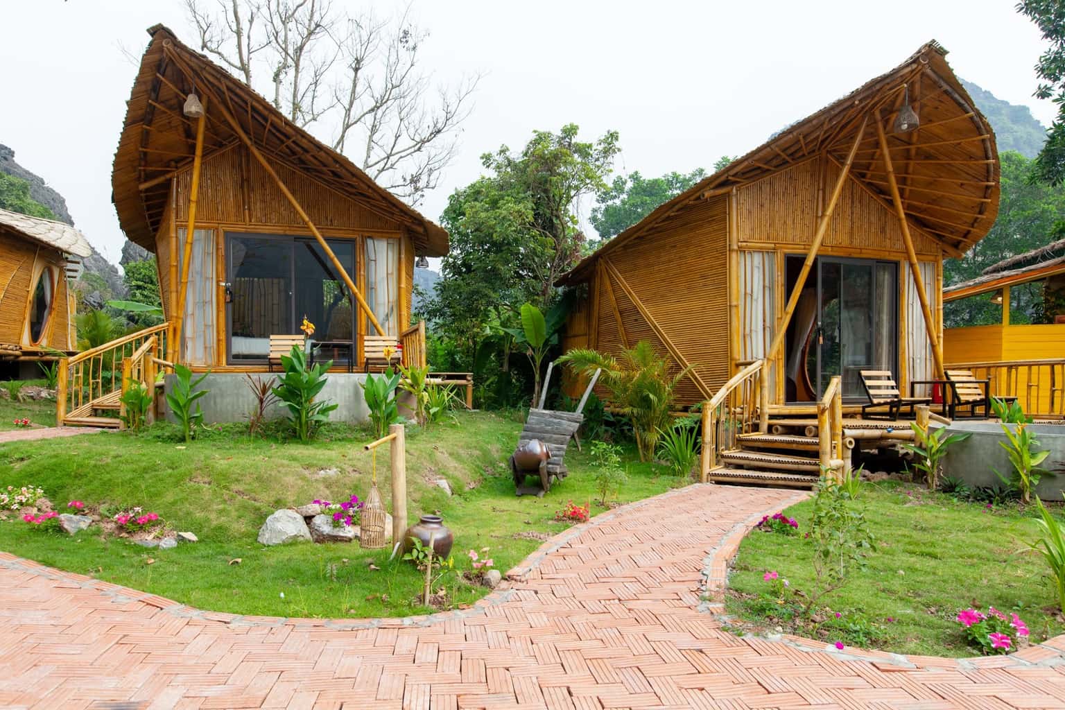 justfly trang an lamia bungalow ninh binh