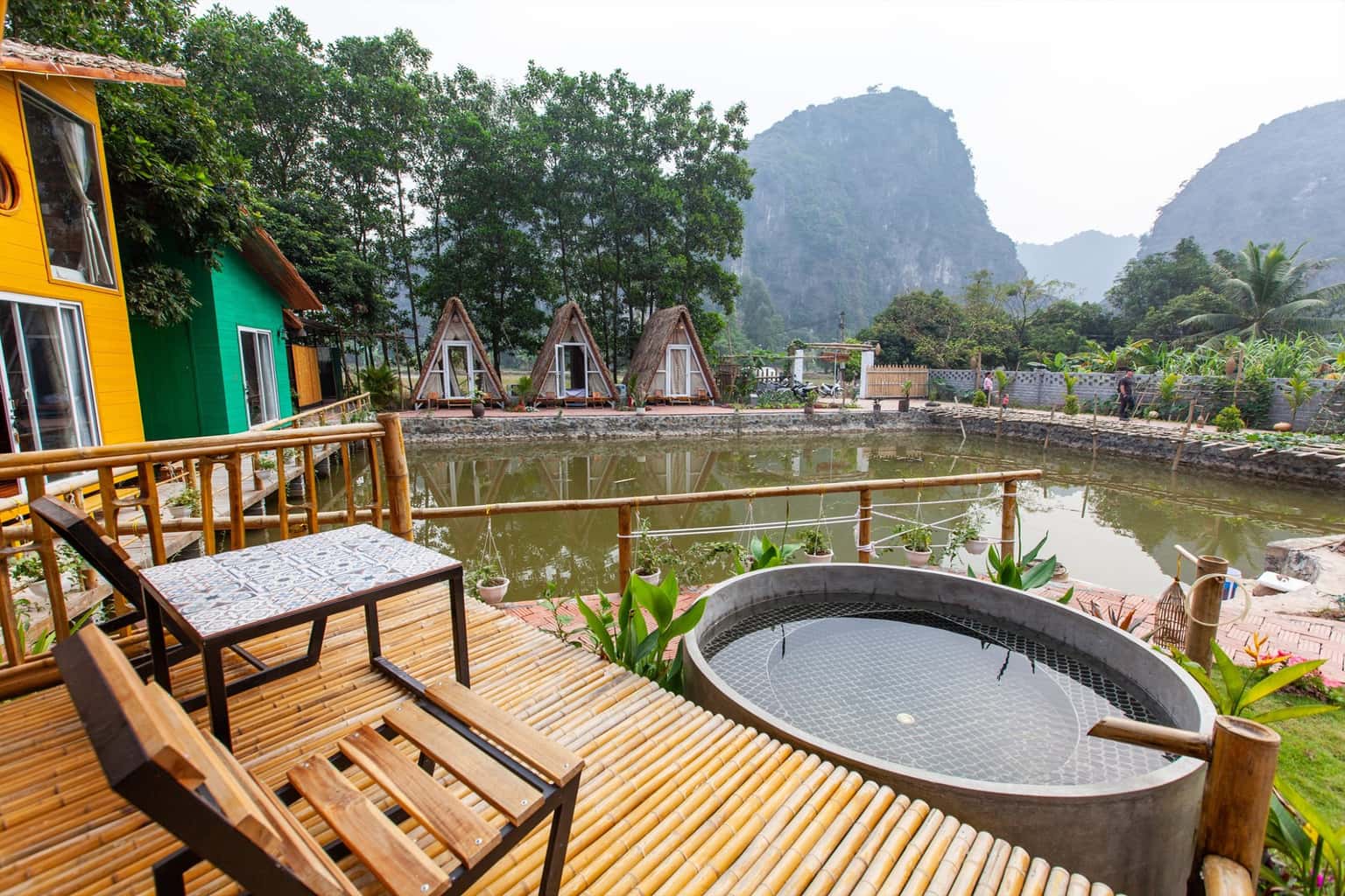 justfly trang an lamia bungalow ninh binh