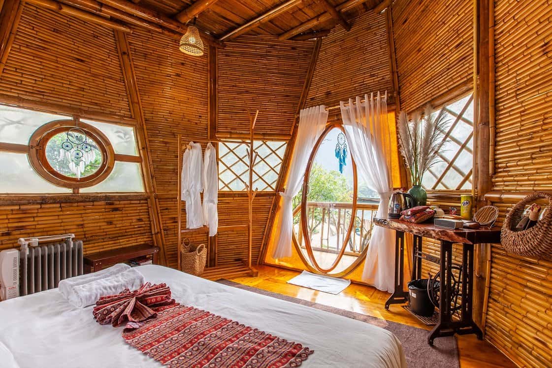 justfly trang an lamia bungalow bamboo treehouse ninh binh 