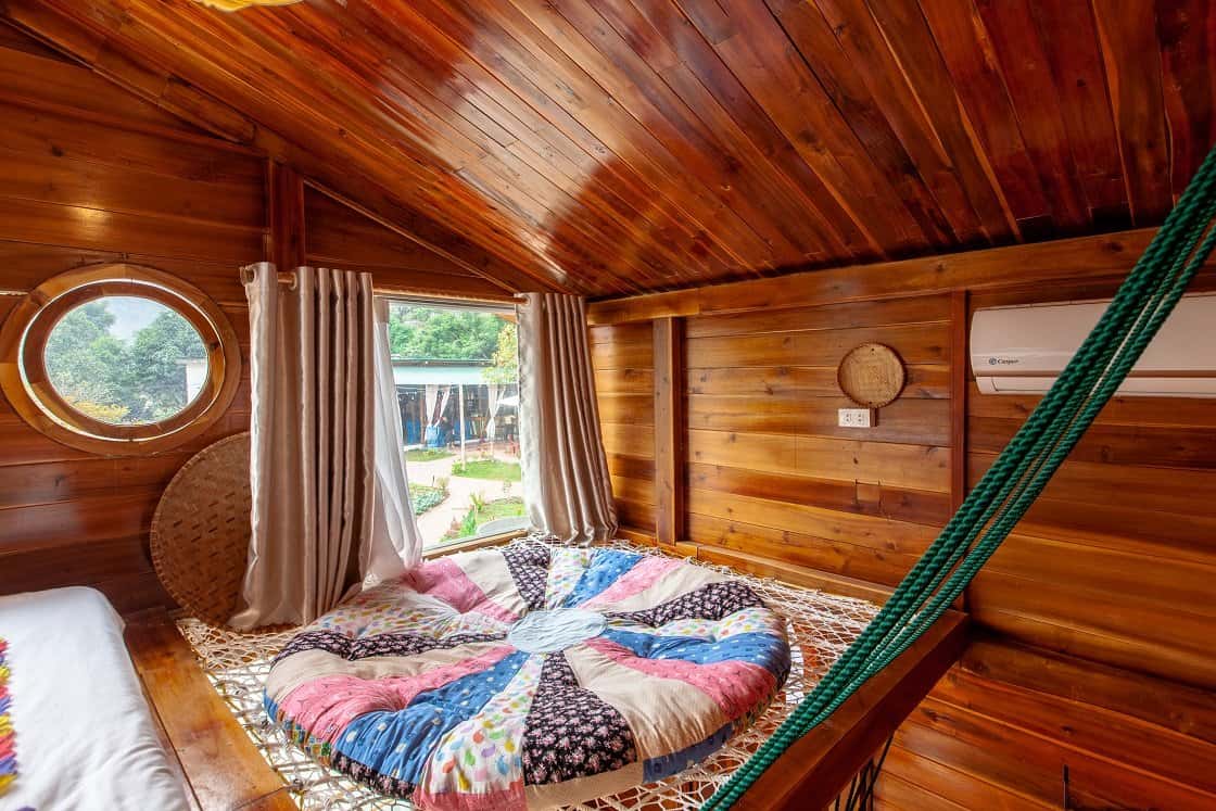 justfly trang an lamia bungalow wooden bungalow family ninh binh