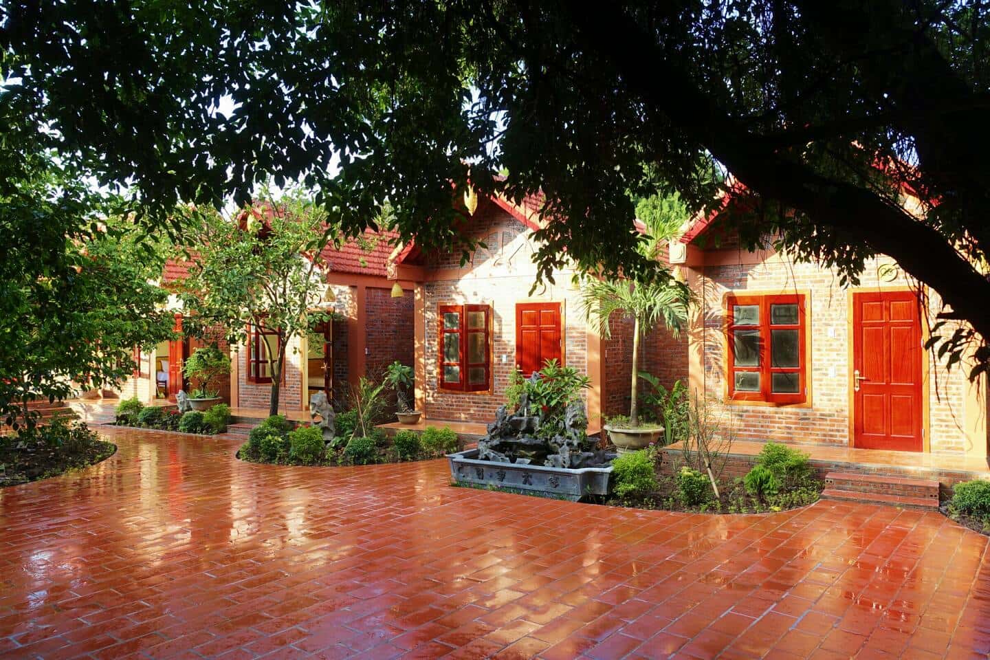 justfly trang an village homestay bungalow ninh binh
