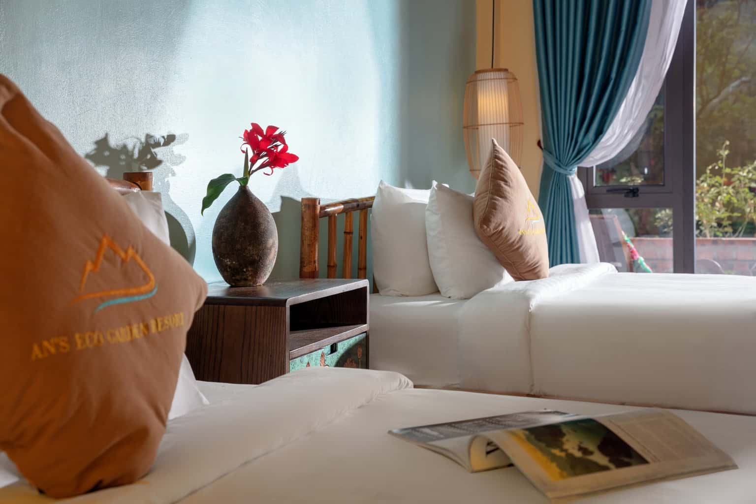justfly ans eco garden deluxe garden view triple ninh binh 