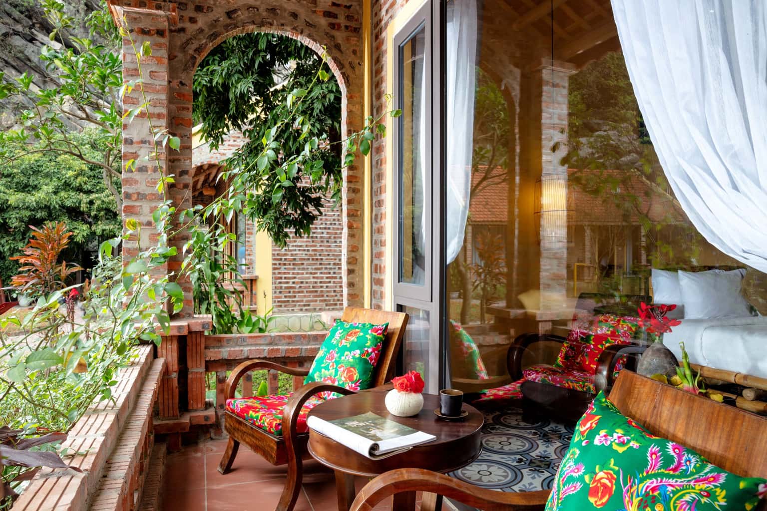 justfly ans eco garden deluxe garden view double ninh binh
