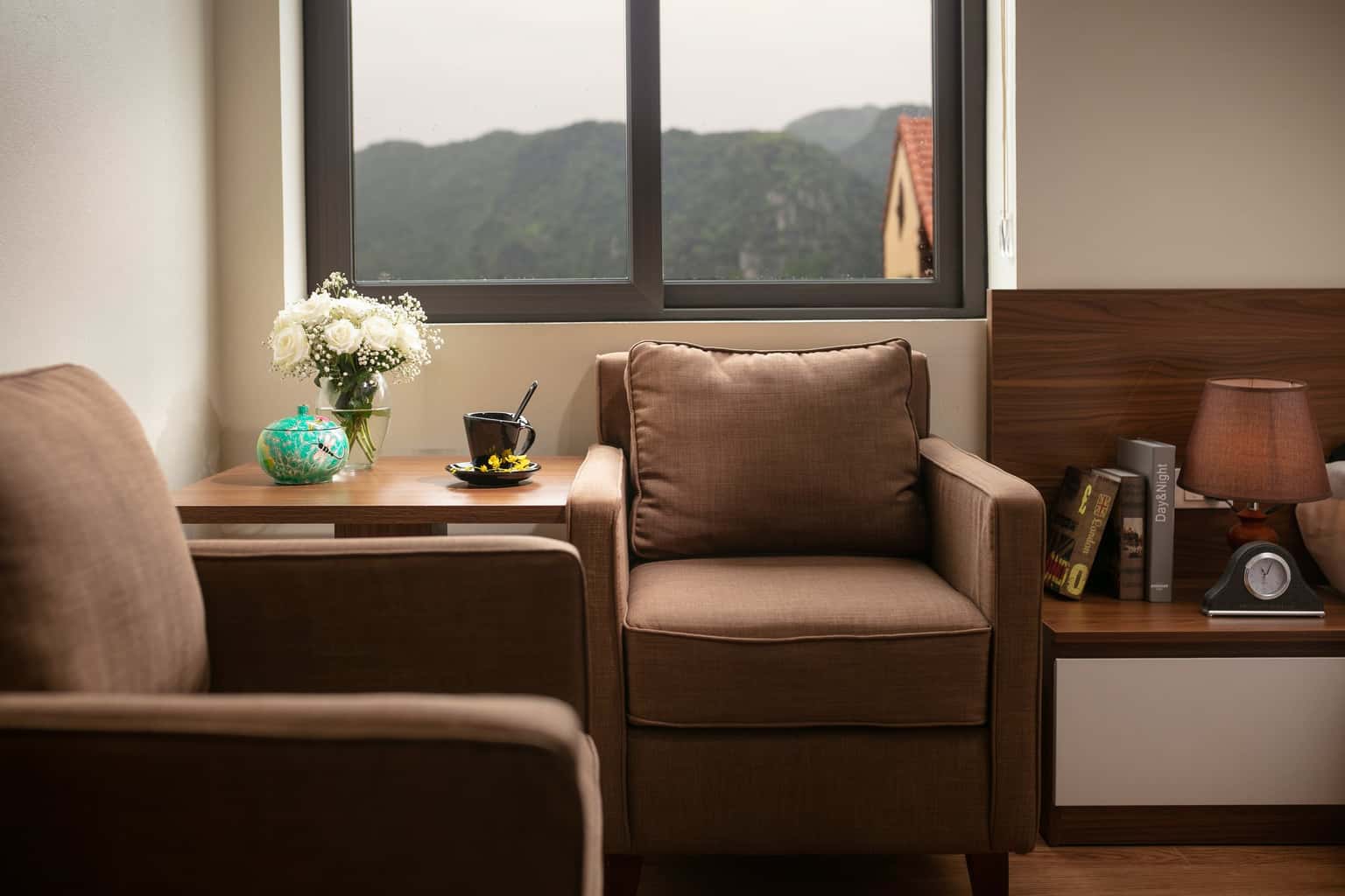 justfly deluxe double mountain view tam coc holiday hotel & villa ninh binh