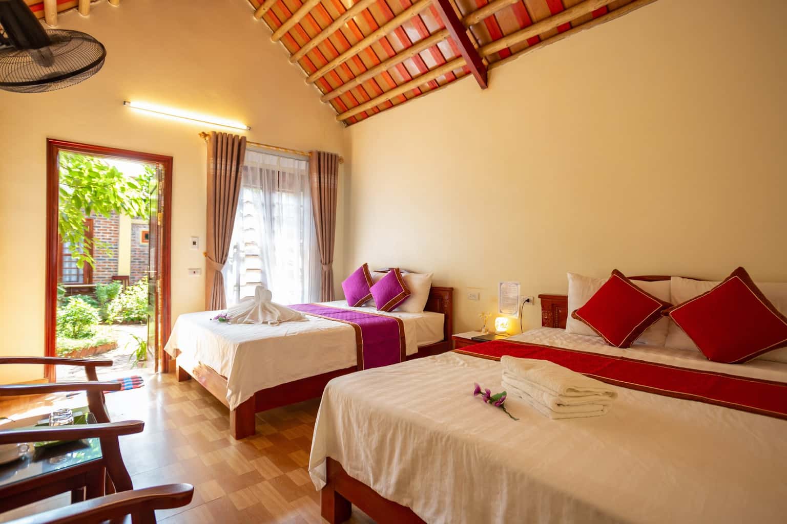 justfly bungalow gia dinh viet anh homestay ninh binh