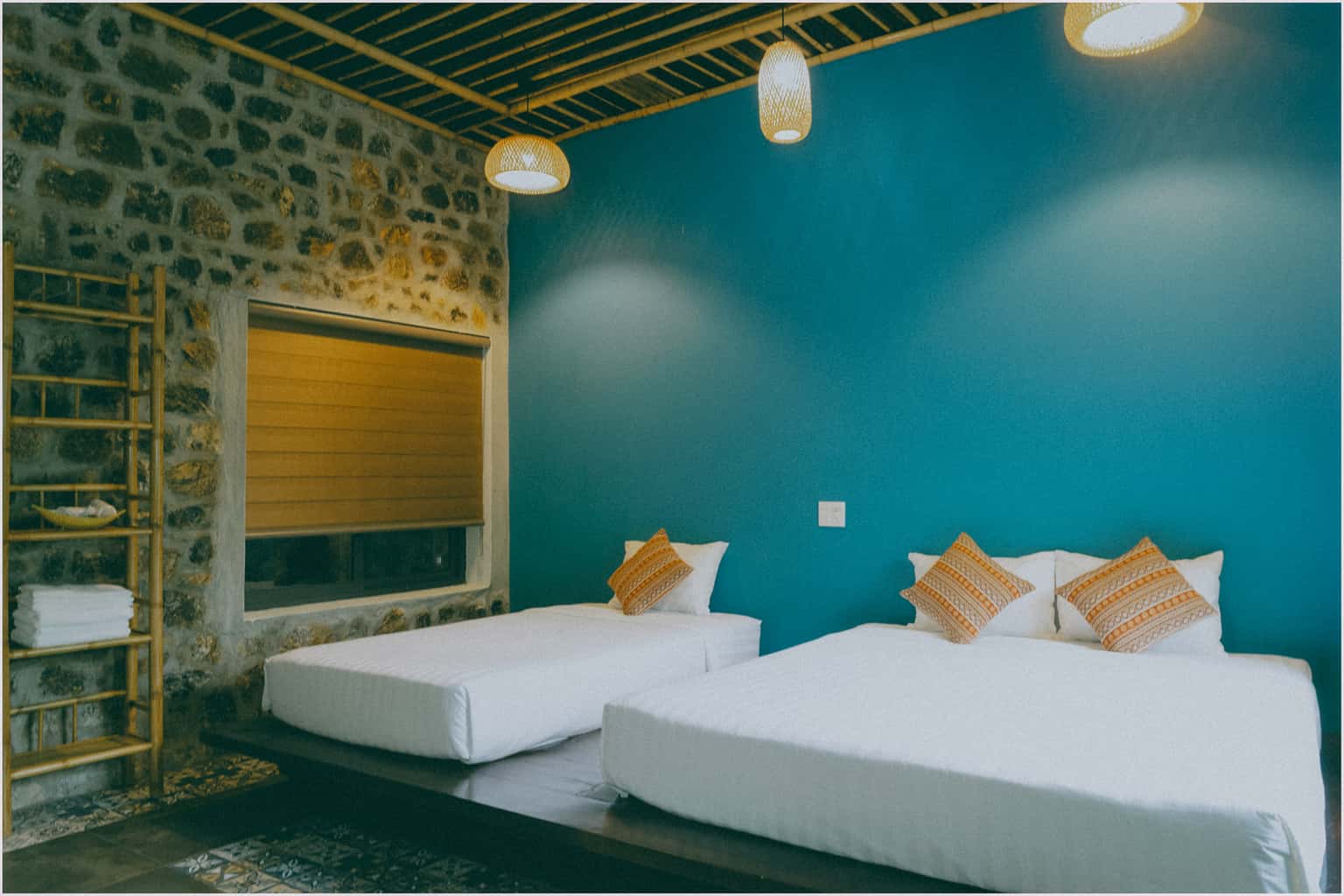 justfly triple garden view room trang an ecolodge ninh binh