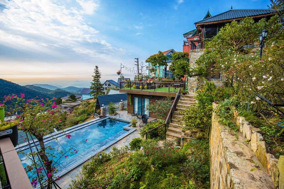 泳池旁小屋，Tam Đảo — 照片 6