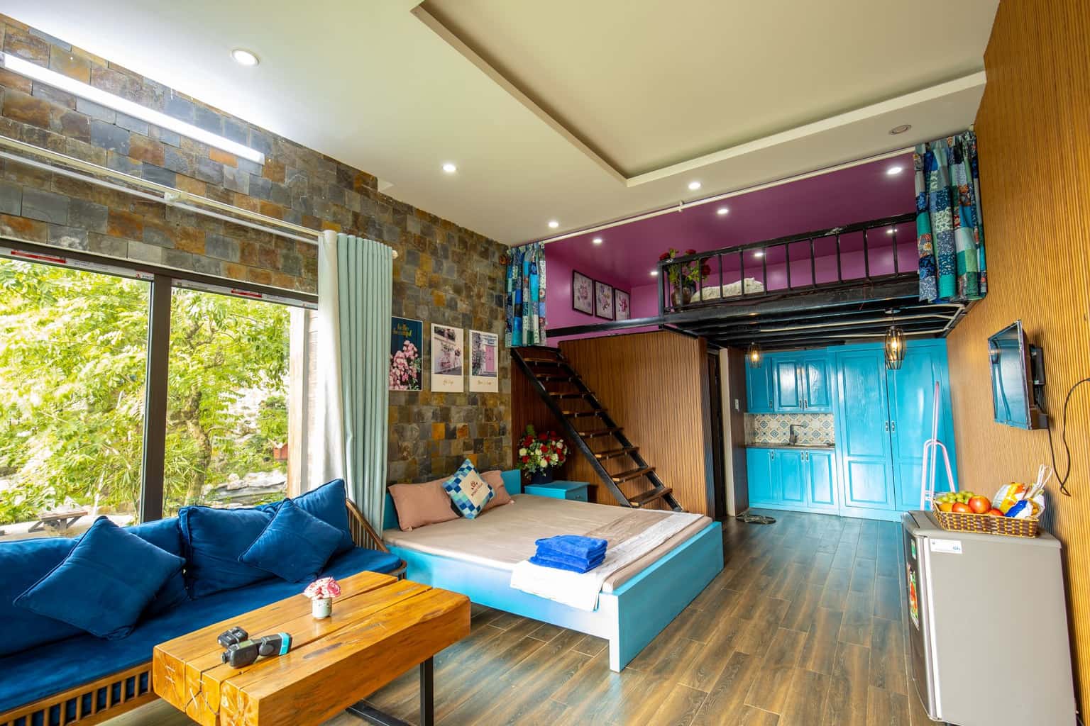 justfly nha nhom rose villa tam dao