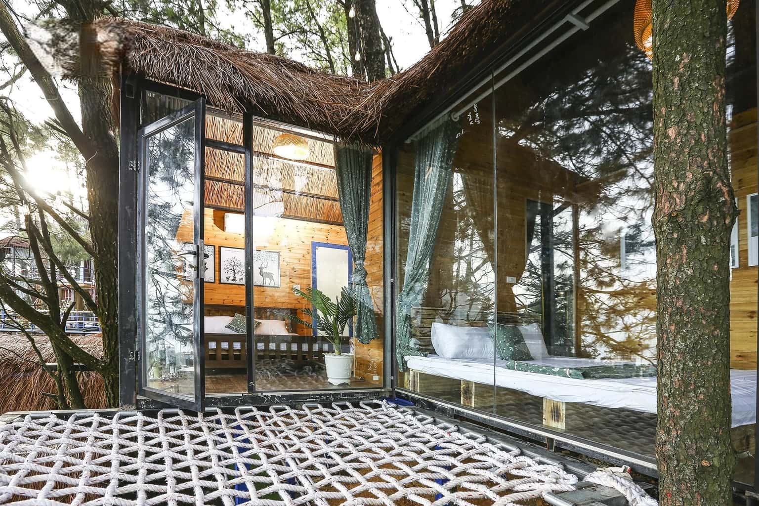 p214 nha 2 gian giuong luoi poko ecolodge tam dao
