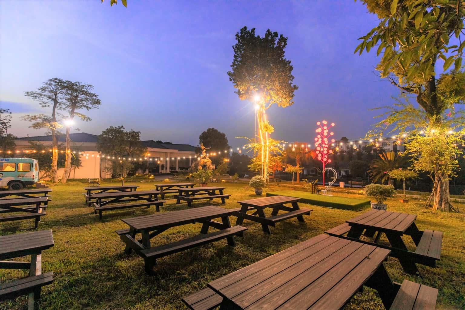 justfly khu bbq glory resort son tay