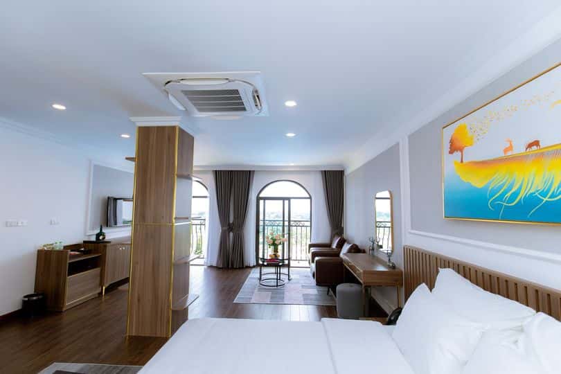 justfly phong suite khu pool view glory resort son tay