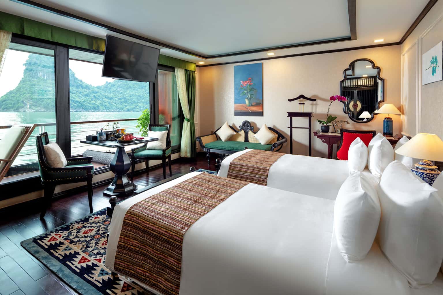 terace suite orchid preminum pelican cruise ha long 