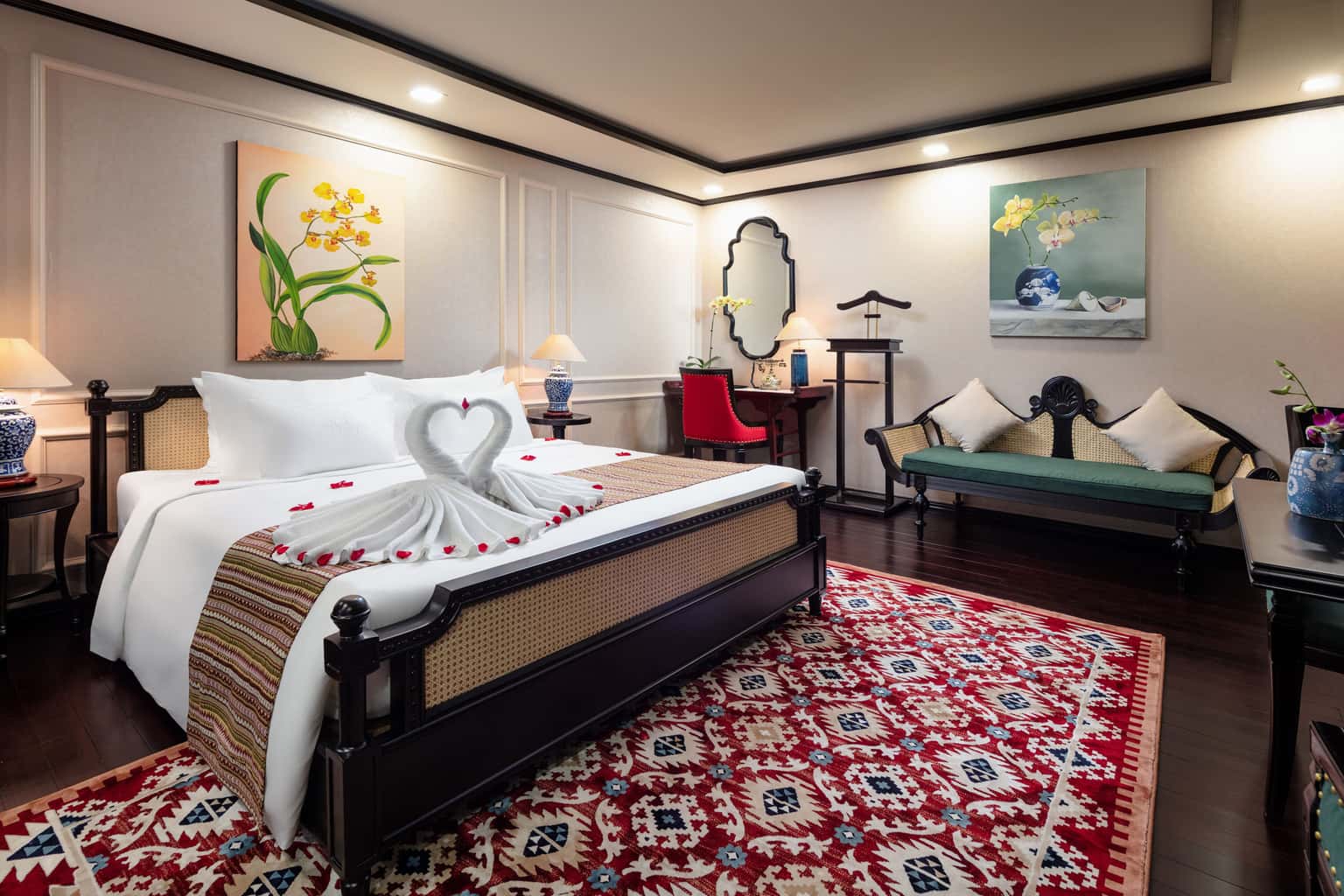premium terrace suite orchid preminum pelican cruise ha long