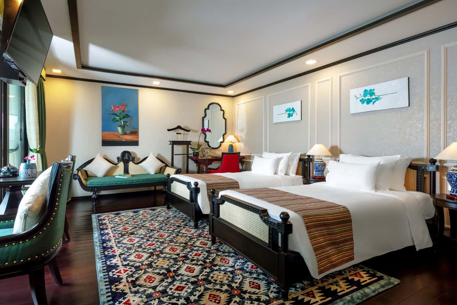 premium terrace suite orchid preminum pelican cruise ha long