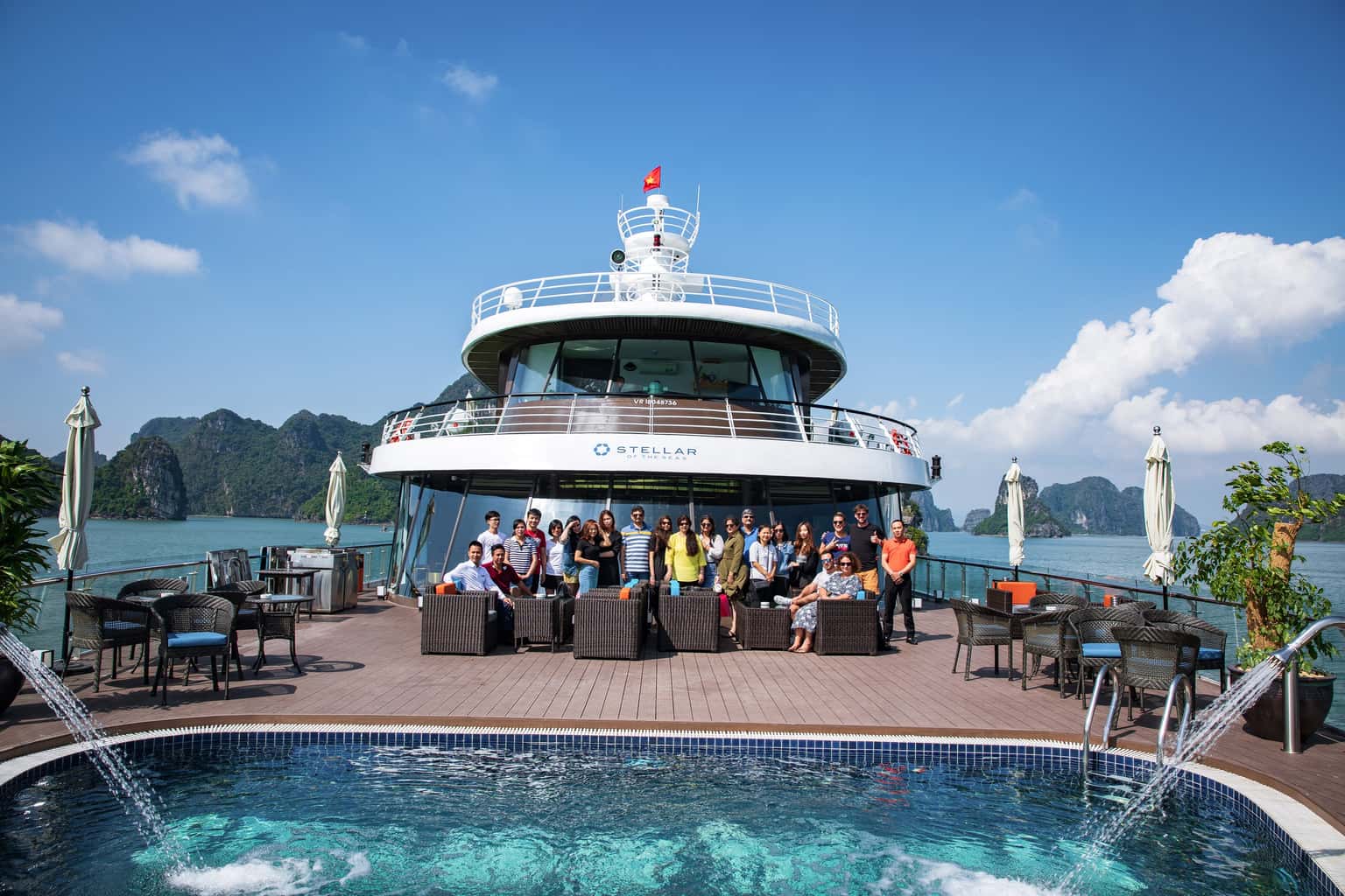 stellar of the seas aclass cruises ha long bay 
